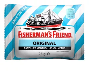 Eucalyptus menthol bila sukari - Fisherman's Friend