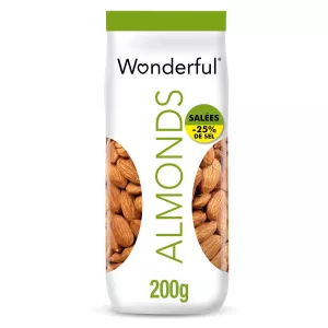 Amandes Grillées Salées 200g - Wonderful