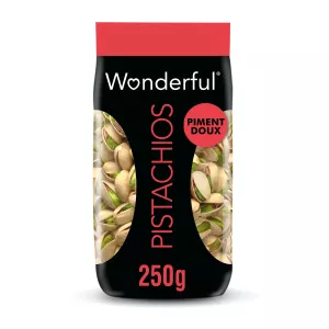 Pistachios ya pilipili tamu 250 g - WONDERFUL