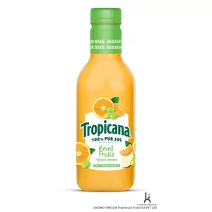 Jus Multifruits Frais Réveil Fruité Pur Jus 90cl - TROPICANA