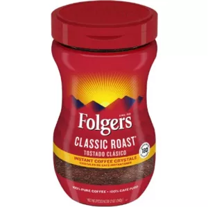 Fg 12oz Caf Instant 6ct - FOLGERS