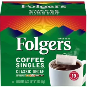 Fg 3oz 12/19ct Decaf Singl Reg - FOLGERS