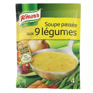 Soupe aux 9 légumes 105g - KNORR