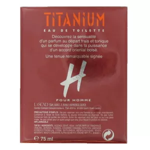 Parfum H pour homme eau de toilette 75ml - TITANIUM