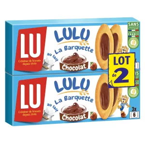 La Barquette Lulu Schokoladenkekse 2x120g - Lu
