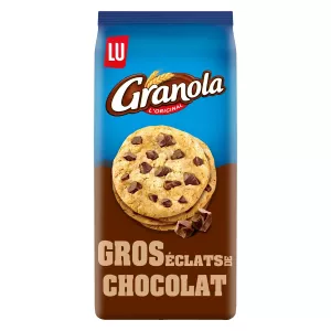 Cookies aux gros éclats de chocolat Granola 184g -  LU