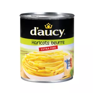 Frijoles Mantequilla Extra Finos;  440g -  D'AUCY