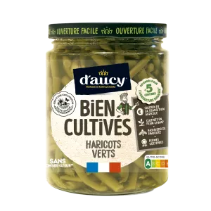Haricots Verts Bien Cultivés, 530g - D'AUCY