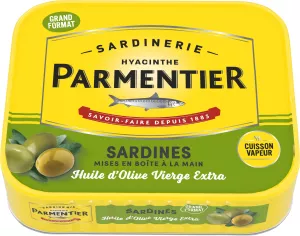 Sardines à l'huile d'olive vierge extra 232g - PARMENTIER