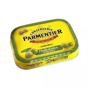 Sardines à l'Huile d'Olive, 135g - PARMENTIER