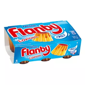 Flanby Vanille Caramel 6x100g