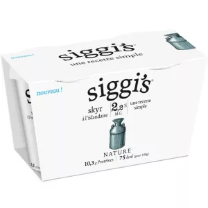 Skyr Nature 0% Mg 2x140g - Siggi's