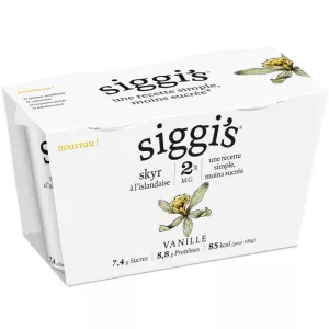 スカイル バニラ 2x140g -  Siggi's