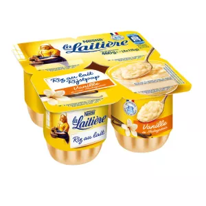 بودنغ الأرز بالفانيليا 4 × 115 جم