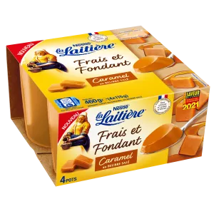 كريم كراميل طازج وذائب بالزبدة المملحة - LA LAITIERE