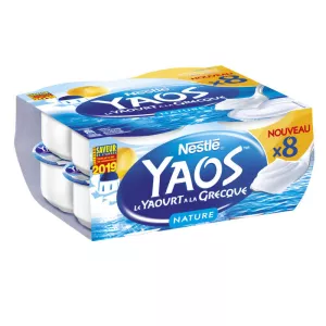 Yaourt nature à la grecque 8x125g - NESTLÉ