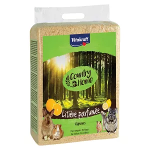 Ninhada com aroma cítrico para aparas de roedores - Vitakraft