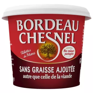 Rillette Sans Graisse Ajoutée, 22 - BORDEAU CHESNEL