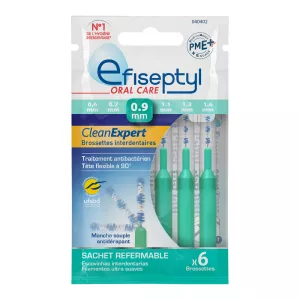 Brosettes Clean Expert 0.9 mm - EFISEPTYL