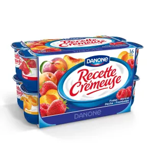 Công thức sữa chua kem đa dạng 16x125g - Danone