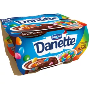 Yaourt Pop Choco Magix Danette 4x120г - DANONE