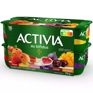 16 Bifidus Fruit Yogurt - Activia