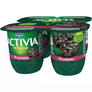 4 Yaourt aux fruits bifidus pruneau - ACTIVIA