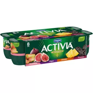Bifidus Fruit Yogurt 8x125g - Activia