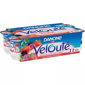 Trái cây đỏ Veloute 125gx8 - Danone