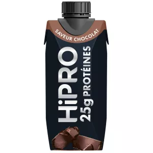 Yaourt à boire chocolat protéiné 0% MG 345g -  HIPRO