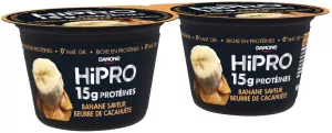 Yogurt Peanut Butter Banana Protein 0% 2x160g - Danone