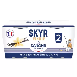 Ratiba ya Vinil 0% mg ni 2x140g - DANONE
