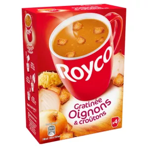 Gratinée oignons et croûtons 4 sachets - ROYCO