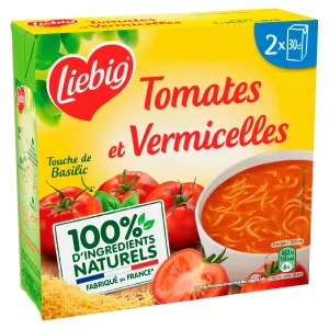 Soupe Tomates à La Méditerranéenne Et Pates 2x30cl - Liebig