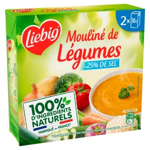 Molino de verduras -25% sal 2x30cl - Liebig