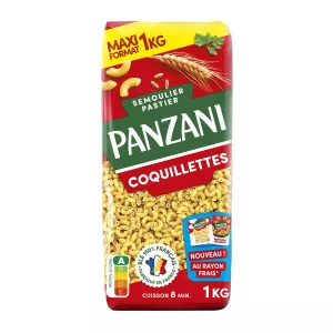 Pâtes Coquillettes 1kg - PANZANI