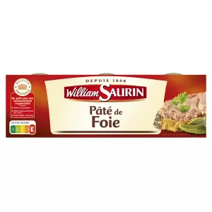 Pâté de foie 3x78G - WILLIAM SAURIN