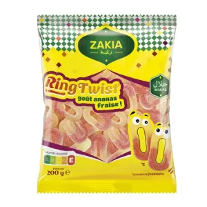 200g Bonbon Halal Ring Twist