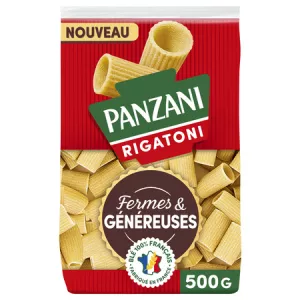 Pâtes Rigatoni Fermes & Généreuses 500g - PANZANI