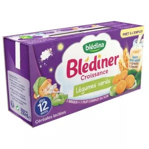 Blédiner varie verdure da 12 mesi 2x250ml - BLEDINA