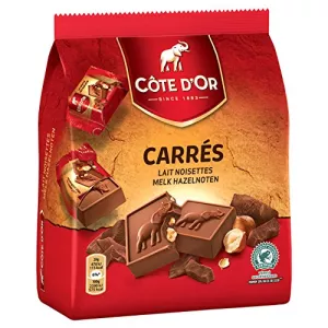 Carré chocolat au lait et noisette 200g - COTE D'OR