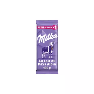 100g Chocolat Lait Milka