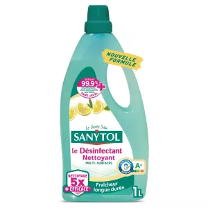 Bà nhiều chất tẩy rửa bề mặt Lemon Dec - Sanytol