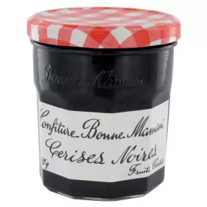 Confitures Cerises noires 370g - BONNE MAMAN