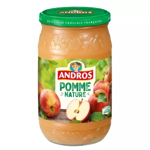 Compote Pomme Nature 750g - Andros