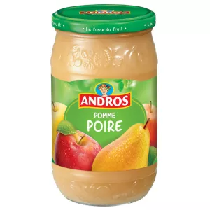 Apple compote peari 750g - ANDROS