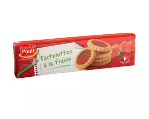 Strawberry Tarts8 150g Vidakuzi - Poult