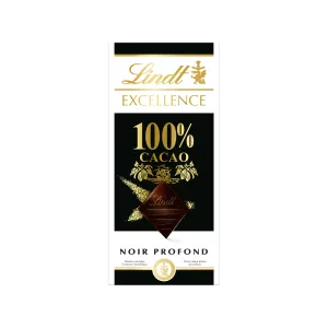Ubora mweusi 100% kibao cha kakao 50 g - LINDT