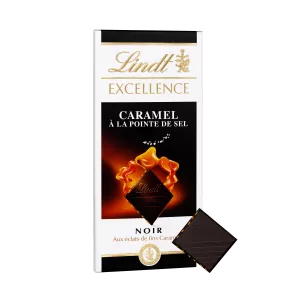 Excellence 黑焦糖 Fleur De Sel Point 片剂 100 G - LINDT