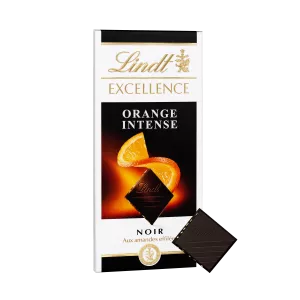 Excellence Noir Orange Intense Tablette 100 G - LINDT